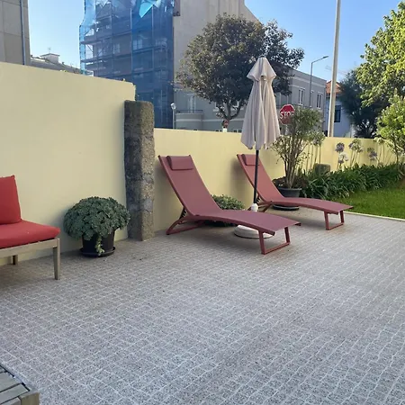 Apartman Albina's - Private Patio And Garden - 5 Min Walk To Beach! Leça da Palmeira